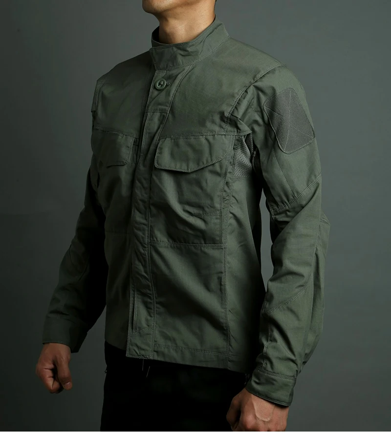Refire gear, армейская камуфляжная рубашка в стиле милитари для мужчин, водонепроницаемые армейские тактические рубашки SWAT, Весенняя верхняя одежда, много карманов, рубашка карго