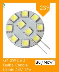 gy6.35 привел колба 3W bombillas 48 SMD 3014 силикон кристалл место легких 12в AC / DC кукуруза машину кампер люстры хрустальные люстры