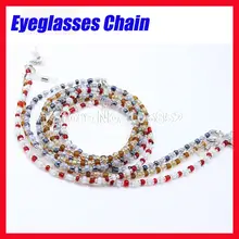 BC3001 10 шт/партия жемчужные бусинами солнцезащитные очки для чтения очки с цепочкой шнур держатель веревки