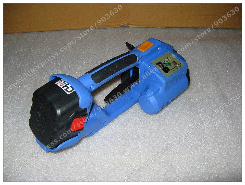 DD160 Battery operated strapping tool,hand strapping tool for plastic strap,PP PET Strapping Welding tool Stripping tool