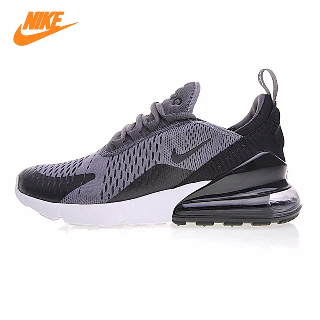Nike Air Max 270 Men's Running Shoes, Outdoor Sneakers Shoes, Black ... Nike Air Max 270 Men's Running Shoes, Outdoor Sneakers Shoes, Black Grey, Breathable