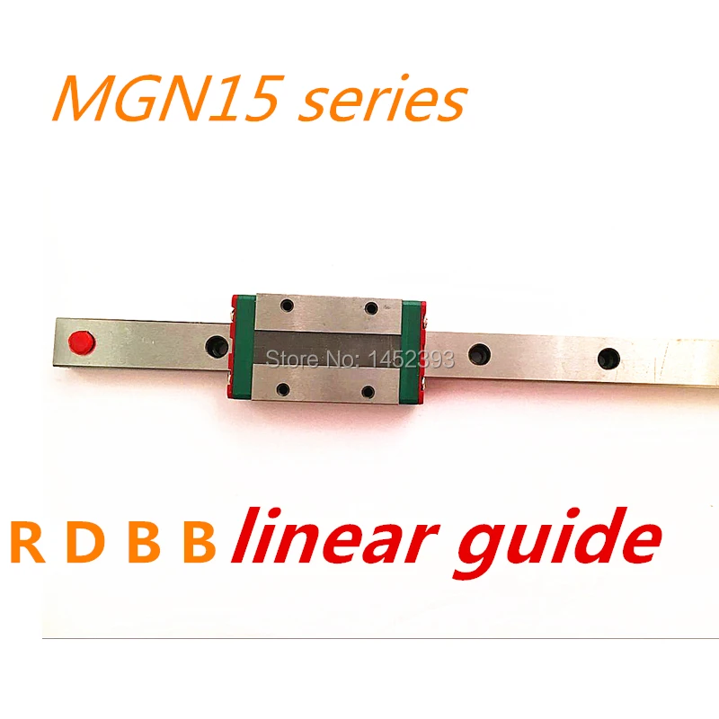 

Free shipping 15mm Linear Guide MGN15 1500mm linear rail way + MGN15H Long linear carriage for CNC X Y Z Axis