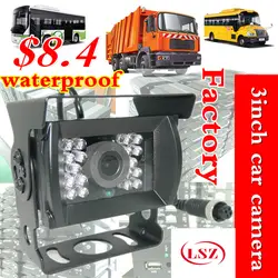 CCD автобус грузовик Камера sony ИК фонари заднего вида резервного копирования Камера заднего парковка AHD видео кабель ночного видения
