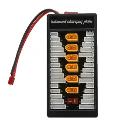 2 S-6 S Lipo аккумулятор; параллельный зарядный плата зарядное устройство TX60 разъем для Imax B6 B6AC B8 6в1 зарядное устройство RC Дрон Квадрокоптер