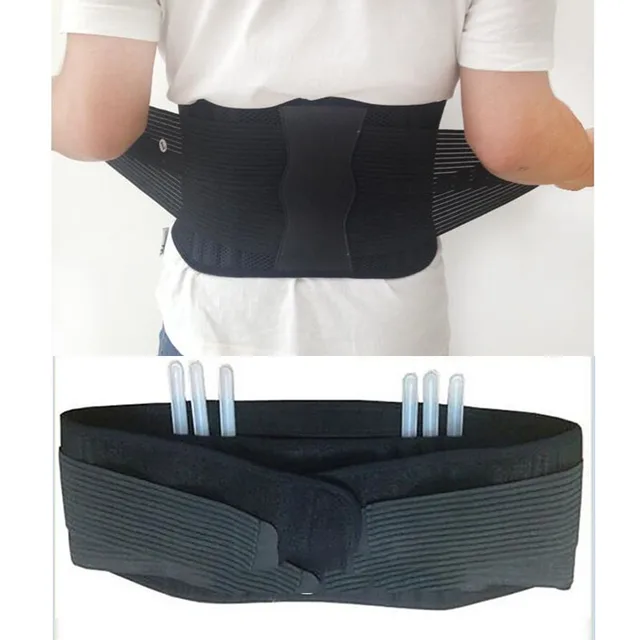 Orthopedic Belt Elastic Back Support Belt Men Adjustable Lumbar Brace