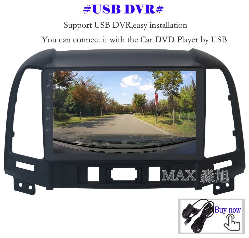 Discount MAX GPS Navigation System Android 8.1 Car DVD For Hyundai Santa Fe 3/4holes Car Radio RDS 4G WiFi Free Map swc Bluetooth Call 14 Discount MAX GPS Navigation System Android 8.1 Car DVD For Hyundai Santa Fe 3/4holes Car Radio RDS 4G WiFi Free Map swc Bluetooth Call 14