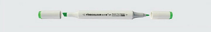 Finecolorour, Цветная кисть, набор маркеров, спиртовые чернила, фетровые наконечники, художественный маркер, комические товары для рукоделия, фетровые наконечники, графический дизайн, EF102