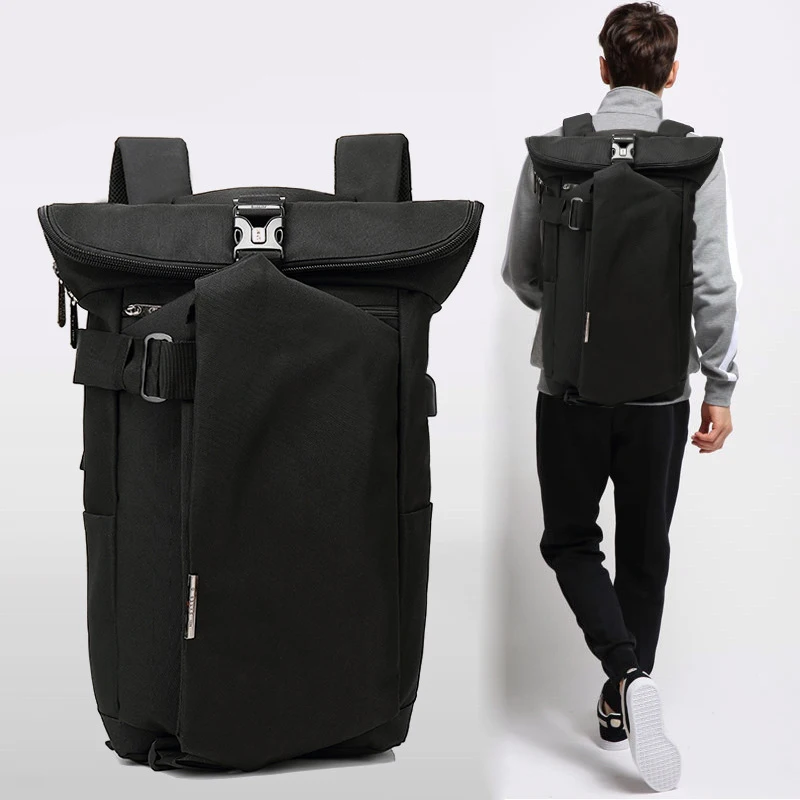 

2019 Brand Men's Laptop Backpacks Male Large capacity Travel Bag Multifunction Rucksack Waterproof Oxford Backpack For Teenagers