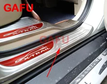 Car Styling For Nissan X-Trail T32 2017 2014 2015 Door Sill Sills Scuff Plate Guard Pedal Protector Car Stickers Accessories