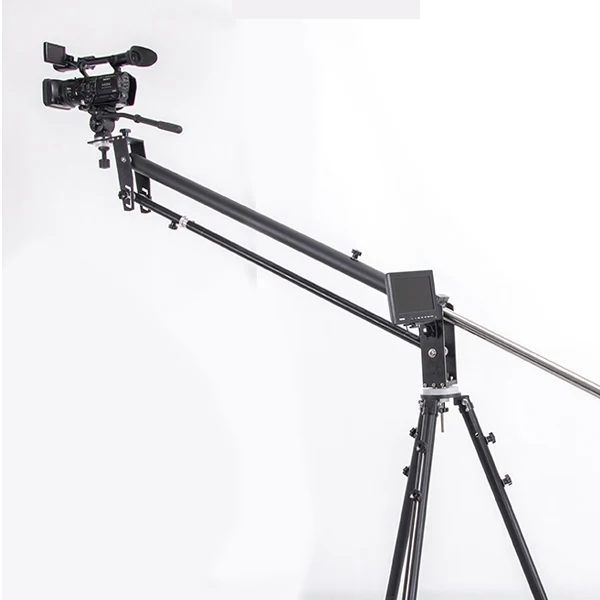 US $327.80 Twzz Professional Aluminum Alloy Crane Jib Of Video Camera Portable Pro DSLR Video Camera Crane Jib Arm Standard VersionBag