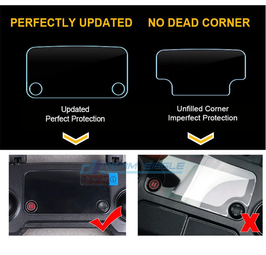 5 шт./компл. Модернизированный HD Объективы для фотоаппаратов защитный Плёнки+ пульт дистанционного управления Экран закаленное Стекло Плёнки для dji Мавик Pro