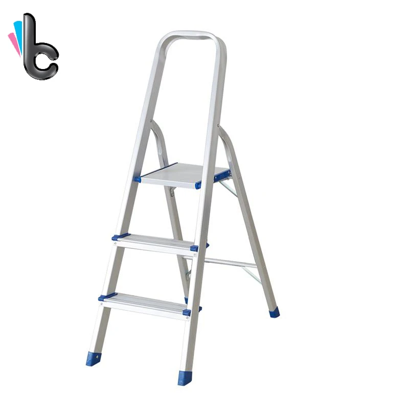 Foldable Step Ladder Word Bracket Design Adjustable Ladder Safe