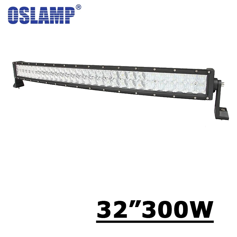 

Oslamp 32 inch 300W Curved LED Light Bar 5D Fit Pickup Truck SUV 4X4 4WD ATV 12V 24V Offroad Driving 32" Led Bar