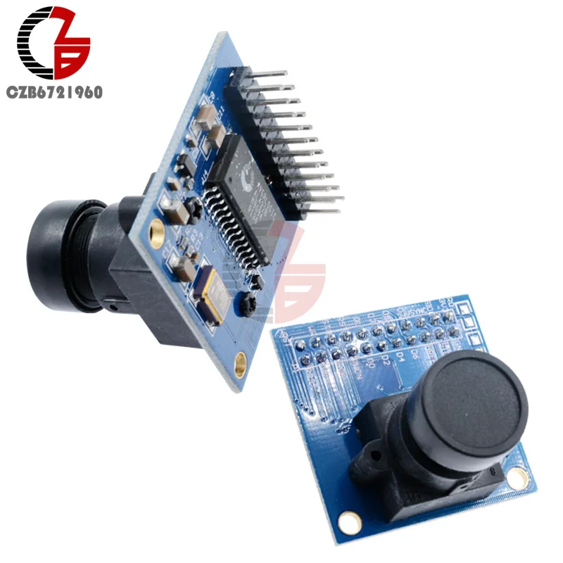 

DIY 640x480 CMOS OV7670 High Quality Lens Camera Module With SCCB interface AL422 3M-Bits FIFO STM32 Chip Driver Module