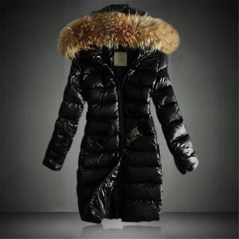 belediging Op tijd Conciërge Groothandel Winter Moeder Kleding Lange Stijl Down Jassen Zwart Bruin  marine Dames Ganzendons Jassen Warme Parka Met Vossenbont Hooded|parka  jacket coat|parka coatparka winter coats - AliExpress