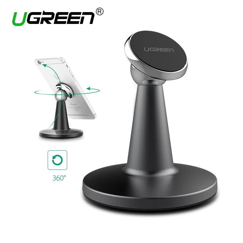 Ugreen Magnetic Holder Stand Desk Mount Holder 360 Rotation Mobile Phone Holder for iPhone 6