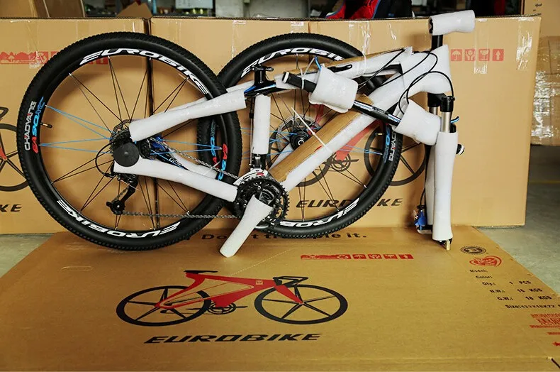 Excellent EUROBIKE carbon fibre bike 27 speed 26 inch wheel complete mountain bike 20
