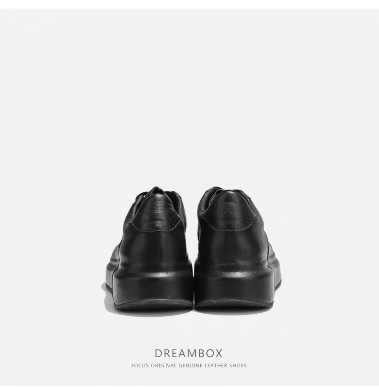Кроссовки мужские chaussure homme бренд высокого качества все черные мужские кожаные