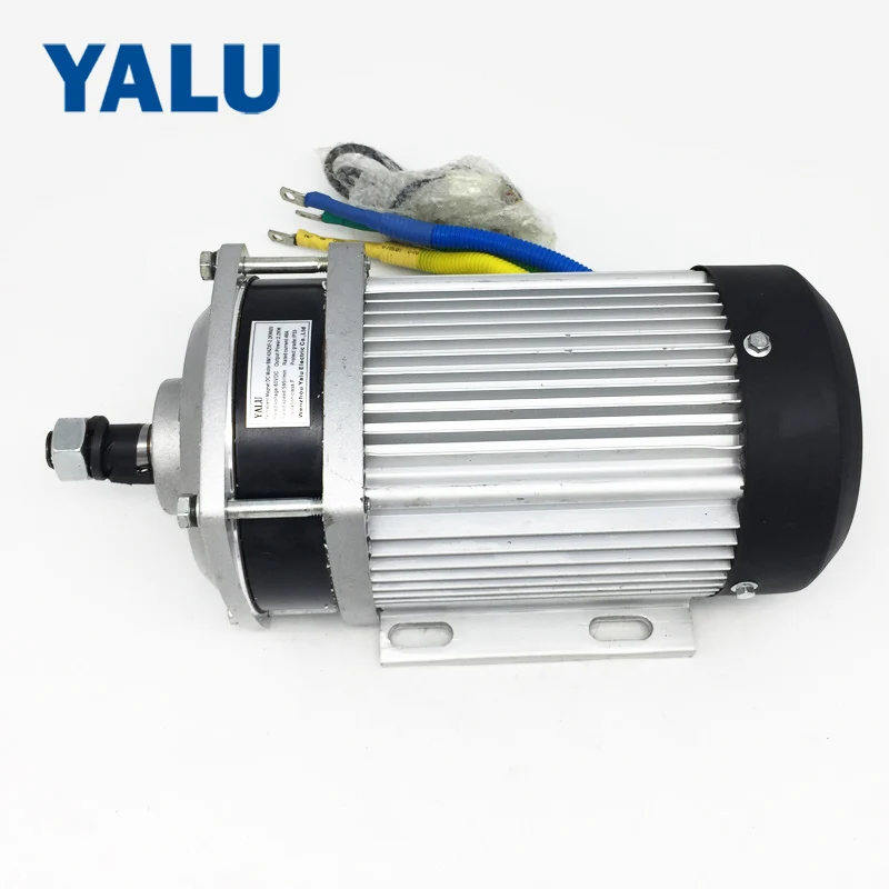 Discount BM1424ZXF 2.2KW 60V 72V Electric Gokart E-bicycle Brushless DC Motor Geared 585-600rpm ATV Buggys Cargo Trike Motor Engine 2
