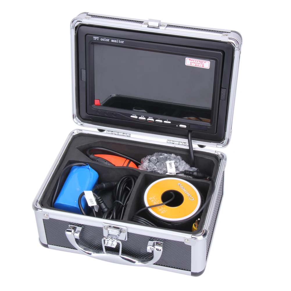 

EU Plug 30M 7" Digital HD Professional Fish Finder Underwater Waterproof Fishing Video Monitor Camera Fishing Accessories pesca