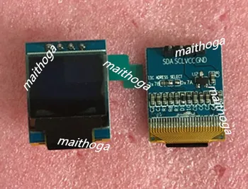 

maithoga IPS 0.66 inch 4PIN White/Blue OLED Module SSD1306 Drive IC 64*48 IIC Interface
