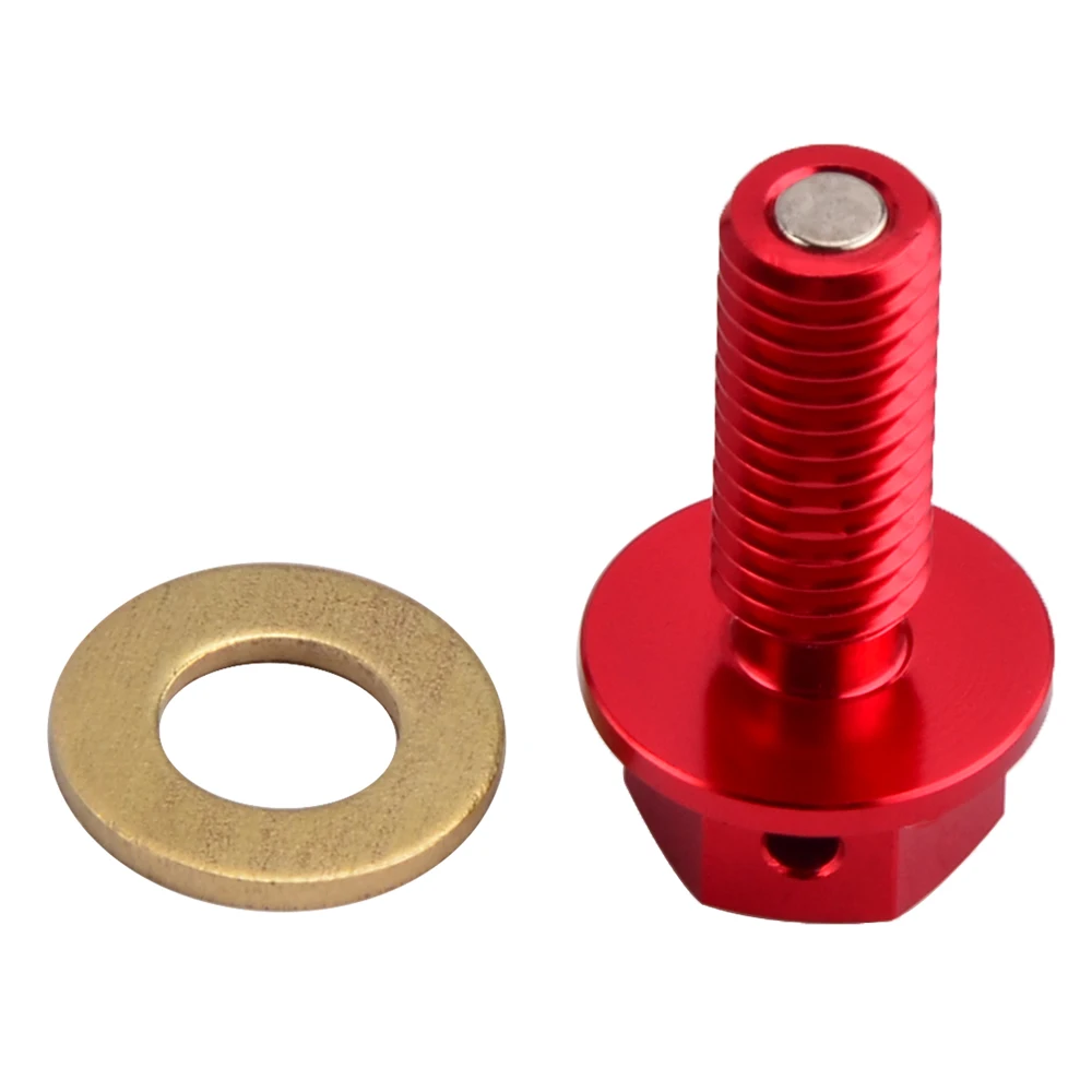 Винт пробки слива масла для Honda CRF250R CRF250X CRF450R CRF 250R 250X 450R Suzuki RMZ250 RMZ450 RMZ RM Z 250 450|Гайки