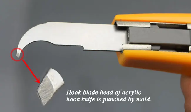 acrylic knife cutter