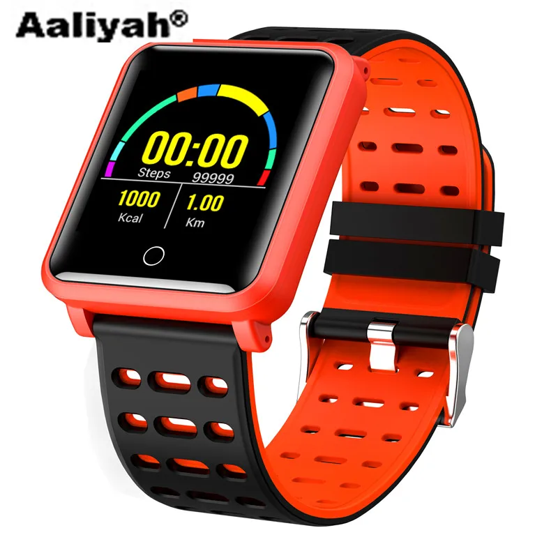 

Ultra-thin smart watch IP68 anti-watercolor screen sports smart watch heart rate tracker blood pressure interchangeable strap