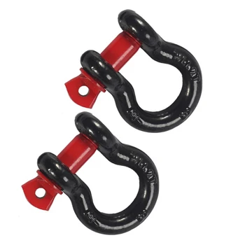 

2Pc Heavy Foldable Multi-Functional Car Front Bar Towing Hook Camping Hooks Trailer Connector Towbar Adapter