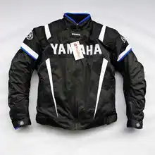 Equipe Moto GP Motocross Jaqueta De Corrida Preto Para Yamaha Moto Equitação Jaquetas