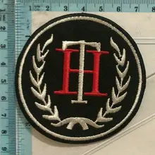 Фабричный вышитый значок для одежды, брендовый вышитый Железный значок хорошего качества