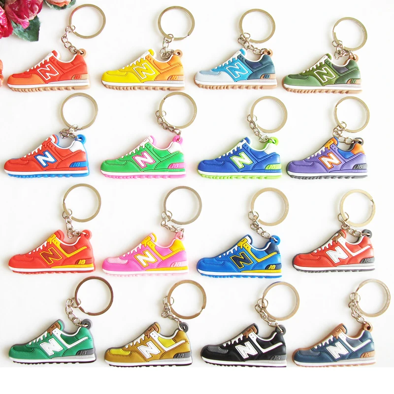 Cute New Balanceer 574 Keychain Key Chain , Sneaker Keychain Kids Key Rings Women Key Holder Chaveiro Llaveros