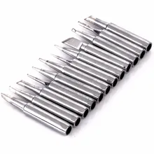 12 шт. бессвинцовый наконечник паяльника 4,3 см длина 900M-T набор наконечников для паяльника 936/937/928 инструмент для паяльной станции