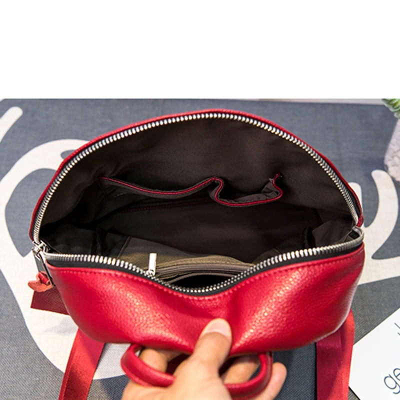 Модный женский рюкзак из натуральной кожи, сумка на молнии для девушек, Женский дизайнерский рюкзак для путешествий