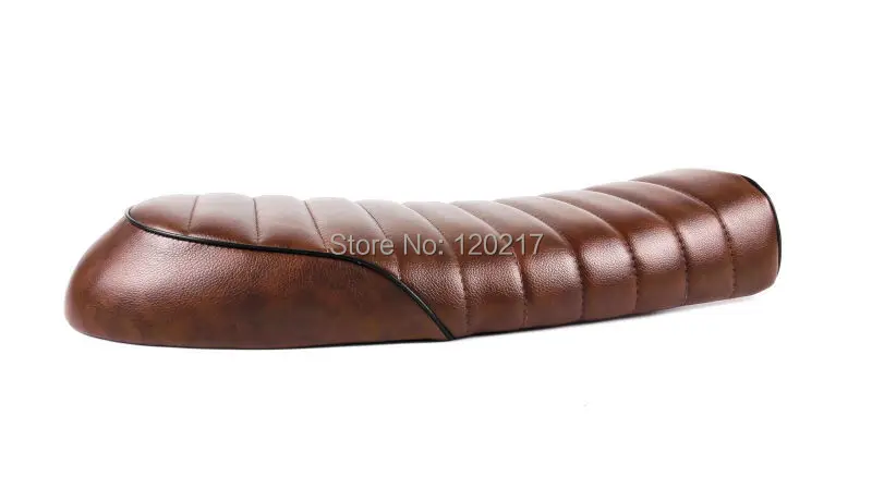 Новое коричневое винтажное сиденье Brat GN CB200 CB350 CB500 CB750 SR400 SR500 XJ XS KZ мотоциклетное
