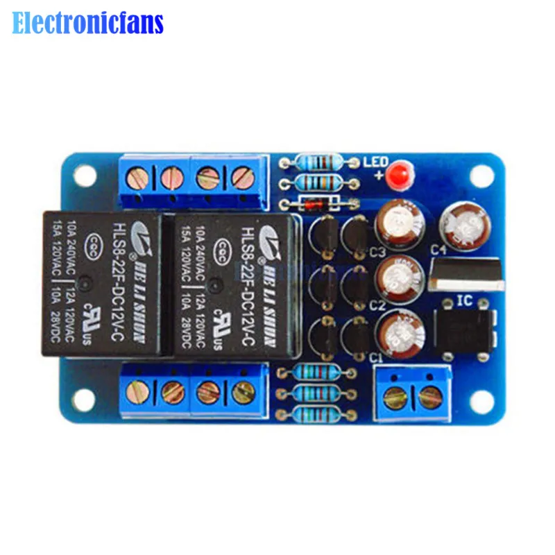 

Audio Speaker Protection Board Components Boot Delay DC Protect Kit DIY For Stereo Amplifier Gauge Breadboard Double Channel