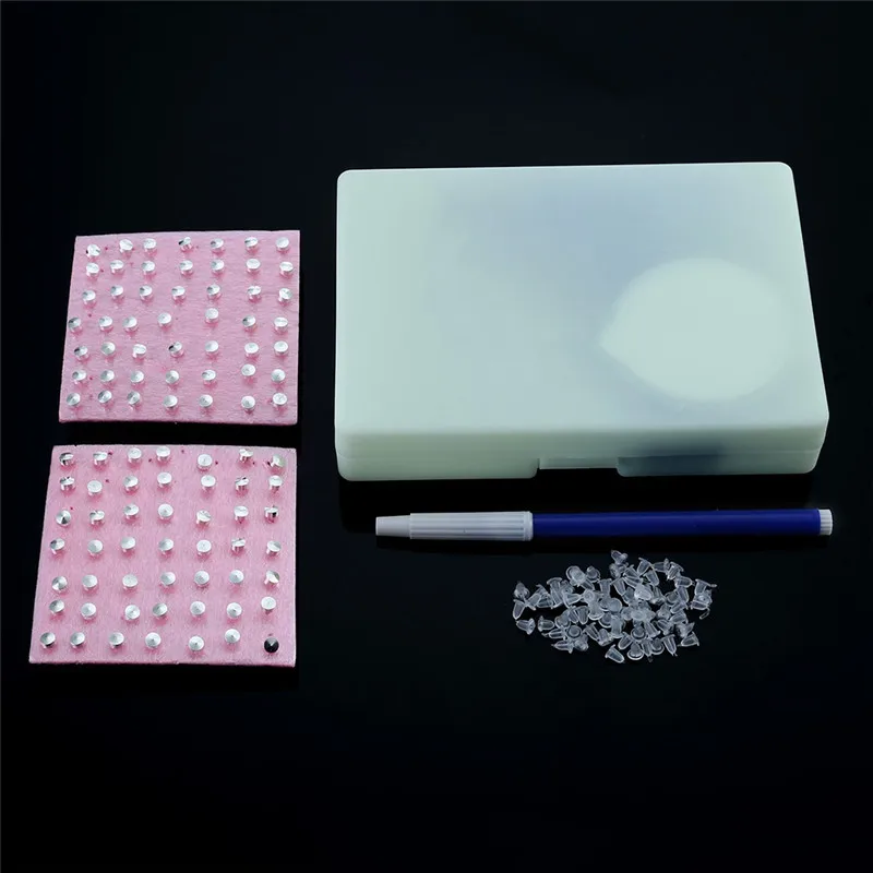 Набор инструментов для Пирсинга Ушей ROMAD R2 стальной инструмент 98 шт.|Инструменты