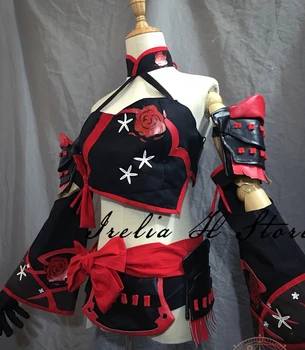 

Final Fantasy XIV cosplay FF14 Shisui warrior Samurai Set cosplay costume custom made/size crop top skirt