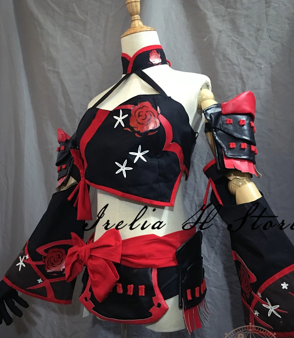 ファイナルファンタジーxivコスプレff14 Shisui戦士サムライセットコスプレ衣装カスタムメイド サイズのクロップトップスカート Game Costumes Aliexpress