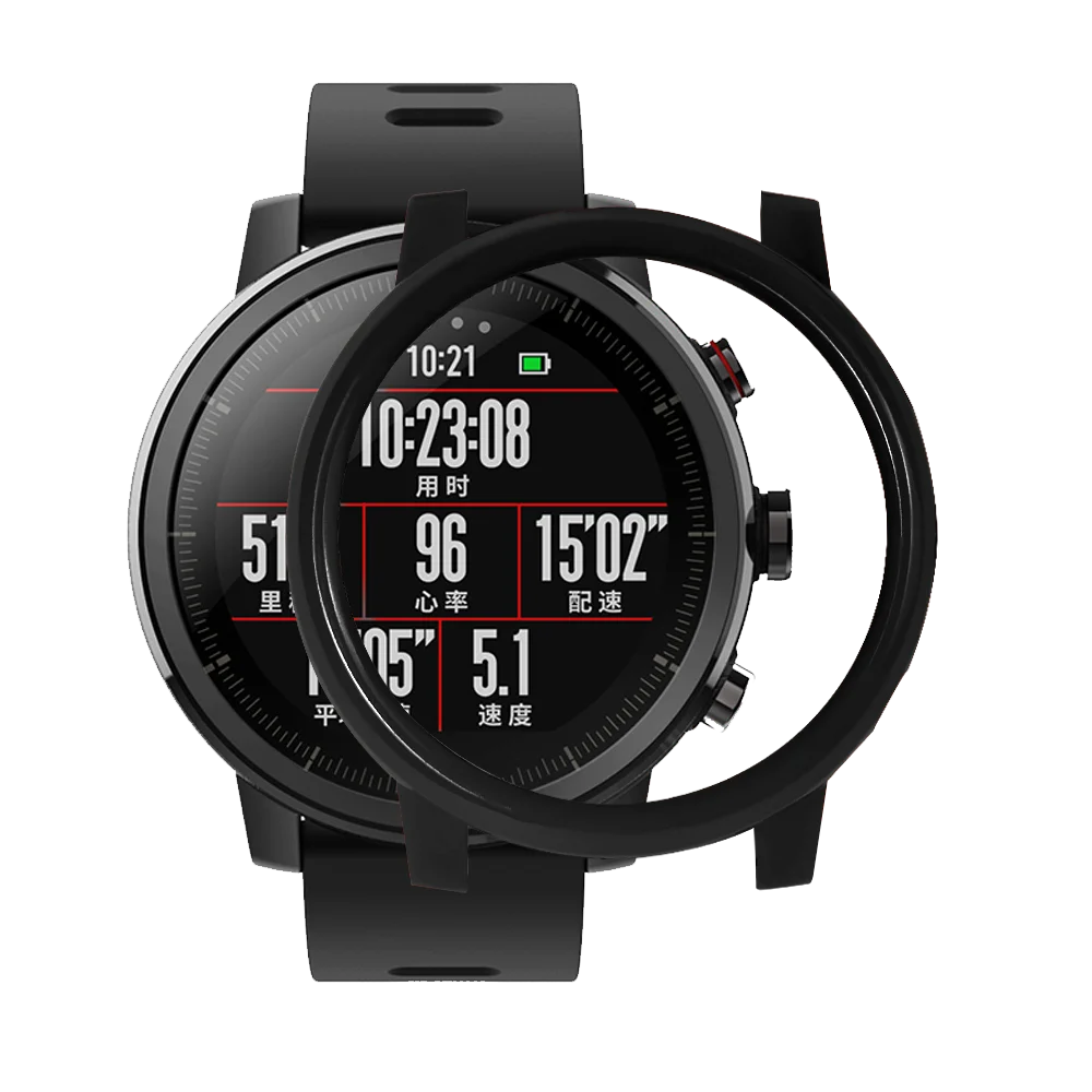 Ремешок 8 в 1 для смарт часов Huami Amazfit Stratos 2 Rhythm + защитный чехол 5 шт. Защитная пленка