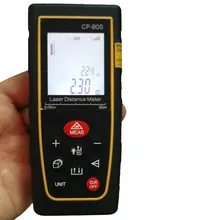 Розничная упаковка CP-80S 80 м(131ft) лазерный измеритель расстояния пузырьковый уровень дальномер