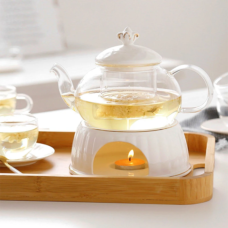 Высокое качество подарок Европейский минималистичный фруктовый и чайный набор свечи из стеклокерамики фруктовый чай послеобеденный наборы чайников