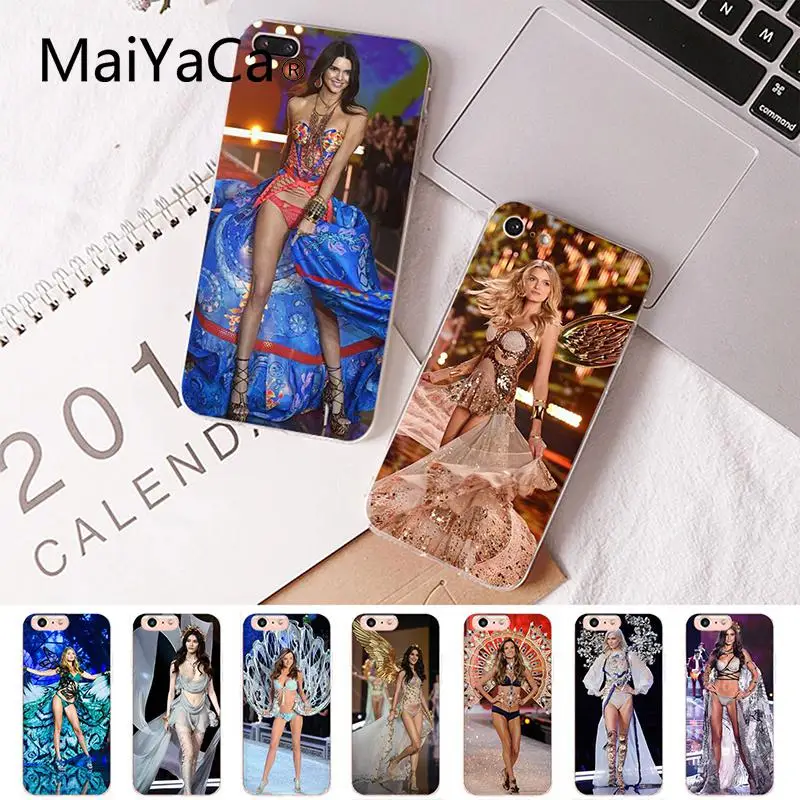 Maiyaca Victoria's Secret Custom Photo Soft Phone Accessories Case for iPhone 8 7 6 6S Plus X XS MAX 5 5S SE XR 10 Cover Capa