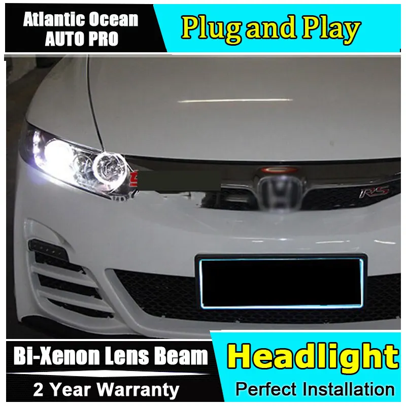 AUTO.PRO For Honda Civic led headlights xenon for Honda Civic 2006 2011