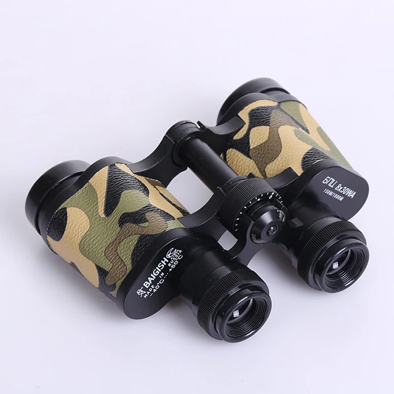 الروسية 8x30 مجهر تلسكوب مناظير للرؤية الليلية hd العسكري المهني للصيد سفر نطاق العدسة fmc