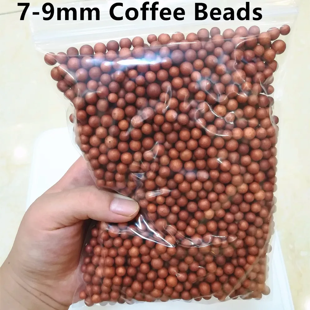 

7-9mm 13g Coffee No Bleeding Polystyrene Styrofoam Beads For Slime Color Foam Balls Decorative Ball DIY Craft Supplies TOYS BEAD