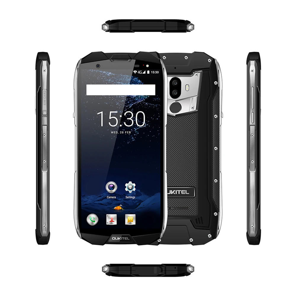 OUKITEL WP5000 4G смартфон IP68 Водонепроницаемый 5 7 ''Android 1 16 0 Мп Восьмиядерный телефон