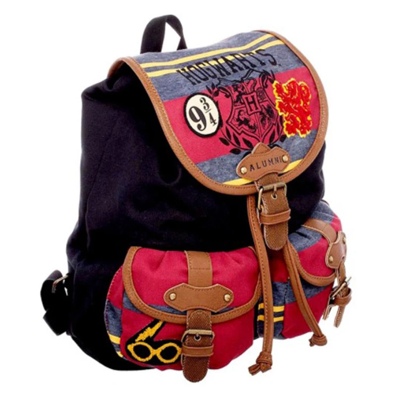 

Harry Potter Hogwarts Alumni Knapsack Backpack 14 x 18in High quality Oxford cloth women's backpack