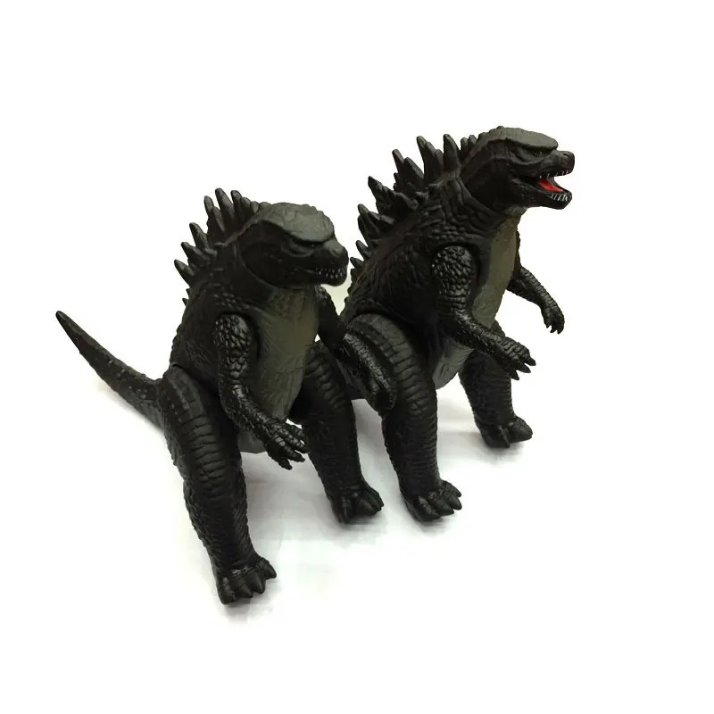

2pcs/set Cartoon Anime Gojira Movie Ultraman Dinosaur Monsters Action Figure Collectible PVC Model children gift