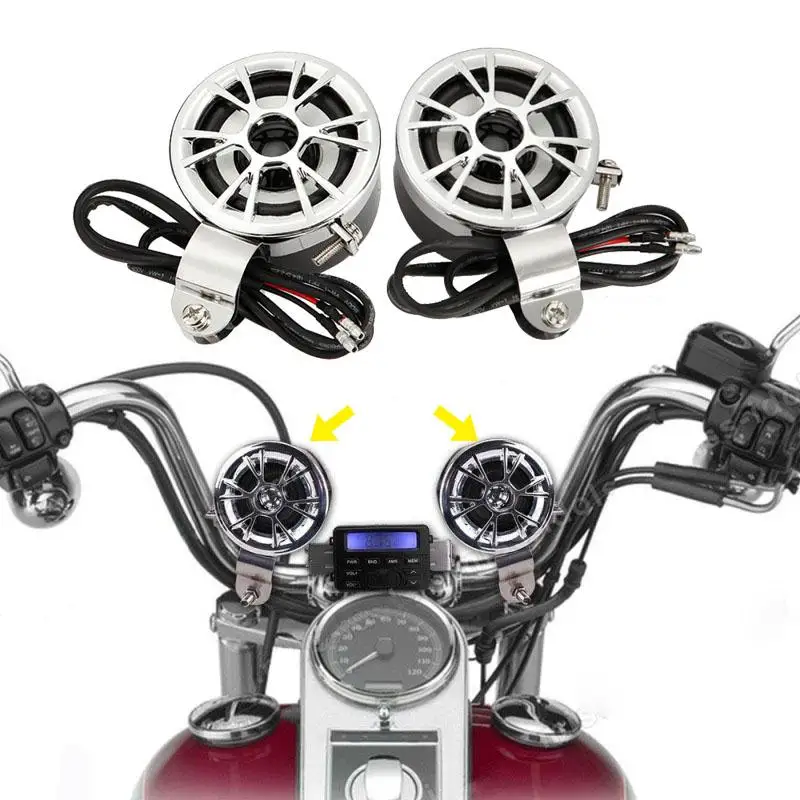 handlebar mounted radios for motorcycles